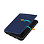 Case2go - Case for PocketBook Touch HD 3 - Slim Tri-Fold Book Case -with Auto Sleep Wake Function - Dark Blue