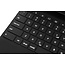 Case2go - Case for iPad Pro 12.9 (2021/2020/2018) - QWERTY - Bluetooth Keyboard Folio Cover - with Touchpad & Keyboard Backlight - Black