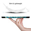 iPad Mini 6 2021 (8.0 inch) Sleeve - Tri-Fold Book Case - White Blossom