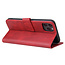 iPhone 11 Pro Max Case - Wallet Book Case - Magnetische sluiting - Ruimte voor 3 (bank)pasjes - Red