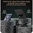 Tablethoes geschikt voor iPad Air 10.9 (2020 / 2022) - Hand Strap Armor - Rugged Case met schouderband - 10.9 Inch - Zwart