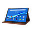 Cover2day - Case for Lenovo Tab M10 Plus - Rotatable Book Case Cover - 10.3 Inch - Brown