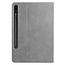 Cover2day - Hoes geschikt voor Samsung Galaxy Tab S7 Plus (2020) - PU Leer Folio Book Case - Grijs