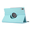 Cover2day - Tablet hoes geschikt voor Lenovo Tab P11 - Draaibare Book Case Cover - 11 inch - Licht Blauw