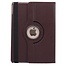 Case for iPad 9.7 - 360 Degree Rotation Stand Cover - Brown