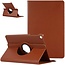 Case for Samsung Galaxy Tab A7 - 360 Degree Rotation Stand Cover - 10.4 inch - Brown