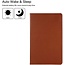 Cover2day - Tablet hoes geschikt voor Samsung Galaxy Tab A7 - Draaibare Book Case Cover - 10.4 inch - Bruin