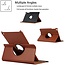 Case for Samsung Galaxy Tab A7 - 360 Degree Rotation Stand Cover - 10.4 inch - Brown