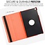 Cover2day - Tablet hoes geschikt voor Samsung Galaxy Tab A7 - Draaibare Book Case Cover - 10.4 inch - Rood