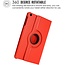 Cover2day - Tablet hoes geschikt voor Samsung Galaxy Tab A7 - Draaibare Book Case Cover - 10.4 inch - Rood