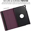 Cover2day - Tablet hoes geschikt voor Samsung Galaxy Tab A7 - Draaibare Book Case Cover - 10.4 inch - Paars