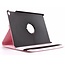 Cover2day - Tablet hoes geschikt voor iPad 9.7 - draaibare book case - Roze