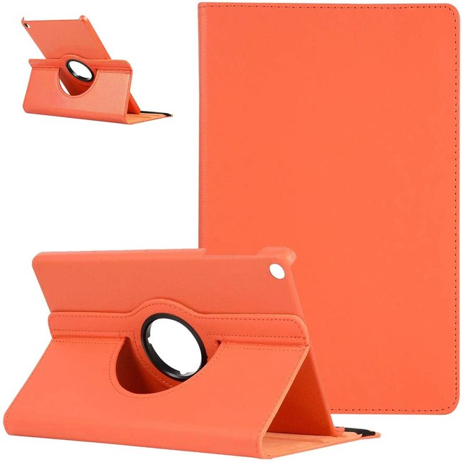 Cover2day - Tablet hoes geschikt voor Samsung Galaxy Tab A7 - Draaibare Book Case Cover - 10.4 inch - Oranje