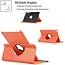 Case for Samsung Galaxy Tab A7 - 360 Degree Rotation Stand Cover - 10.4 inch - Orange