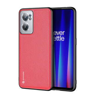 Dux Ducis Dux Ducis - Telefoonhoesje geschikt voor de OnePlus Nord 2 CE 5G  - Fino Series - Back Cover - Rood