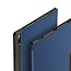 Tablethoes geschikt voor Lenovo Tab P12 Pro - Dux Ducis Domo Book Case - Cover met Houder voor Styluspen  - Blauw