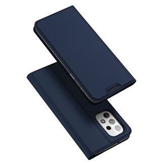 Dux Ducis Dux Ducis - Telefoonhoesje geschikt voor Samsung Galaxy M23 - Skin Pro Book Case - Blauw