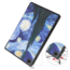 Cover2day - Tablet Hoes geschikt voor Lenovo Tab M10 Plus (3rd Gen) - Tri-Fold Book Case - Sterrenhemel