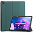 Cover2day - Tablet Hoes geschikt voor Lenovo Tab M10 Plus (3rd Gen) - Tri-Fold Book Case - Donker Groen