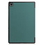 Cover2day - Tablet Hoes geschikt voor Lenovo Tab M10 Plus (3rd Gen) - Tri-Fold Book Case - Donker Groen