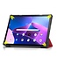 Cover2day - Tablet Hoes geschikt voor Lenovo Tab M10 Plus (3rd Gen) - Tri-Fold Book Case - Rood