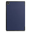 Cover2day - Tablet Hoes geschikt voor Lenovo Tab M10 Plus (3rd Gen) - Tri-Fold Book Case - Donker Blauw