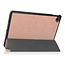 Cover2day - Tablet Hoes geschikt voor Lenovo Tab M10 Plus (3rd Gen) - Tri-Fold Book Case - Rosé Goud