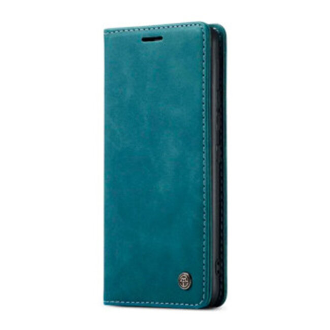 CaseMe - Hoesje geschikt voor Xiaomi MI 11 - Wallet Book Case - Magneetsluiting - Blauw