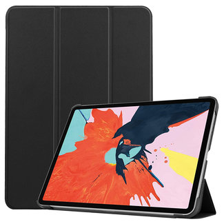 Cover2day Case2go - Case for iPad Air 10.9 (2020) - Slim Tri-Fold Book Case - Lightweight Smart Cover - Black