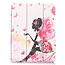 Case2go - Case for iPad Air 10.9 (2020) - Slim Tri-Fold Book Case with Apple Pencil Holder - Lightweight Smart Cover - Flower Fairy