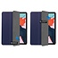 iPad Air 10.9 (2020 / 2022) hoes - Tri-Fold Book Case met Apple Pencil Houder - Donker Blauw