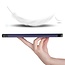 iPad Air 10.9 (2020 / 2022) hoes - Tri-Fold Book Case met Apple Pencil Houder - Donker Blauw