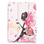 Case2go - Case for iPad Air 10.9 (2020) - Slim Tri-Fold Book Case - Lightweight Smart Cover - Flower Fairy