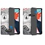 Case2go - Case for iPad Air 10.9 (2020) - Slim Tri-Fold Book Case - Lightweight Smart Cover - Eiffel Tower