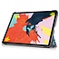 Case2go - Case for iPad Air 10.9 (2020) - Slim Tri-Fold Book Case - Lightweight Smart Cover - Graffiti