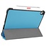 iPad Air 10.9 (2020 / 2022) hoes - Tri-Fold Book Case - Licht Blauw