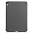 iPad Air 10.9 (2020 / 2022) hoes - Tri-Fold Book Case - Grijs