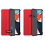 Case2go - Case for iPad Air 10.9 (2020) - Slim Tri-Fold Book Case - Lightweight Smart Cover - Red