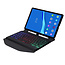 Bluetooth Keyboard Case geschikt voor Lenovo Tab M10 Plus (2de generatie) - 10.3 inch hoes - QWERTY Toetsenbord met verlichting - Zwart