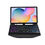 Bluetooth Toetsenbord geschikt voor Bluetooth Keyboard Case voor Samsung Galaxy S6 Lite (2024) / Samsung Galaxy Tab S6 Lite (2022/2020) - 10.4 inch hoes - QWERTY Toetsenbord met verlichting - Zwart