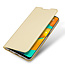 Dux Ducis - Telefoonhoesje geschikt voor Samsung Galaxy M33 - Skin Pro Book Case - Goud