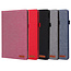 Case2go - Tablet hoes geschikt voor Lenovo Tab M10 Plus (3rd Gen) - 10.6 Inch - Book Case met Soft TPU houder - Grijs