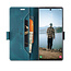 Hoesje geschikt voor Samsung Galaxy S22 Ultra 5G - Wallet Book Case - Magneetsluiting - met RFID bescherming - Blauw