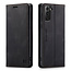 CaseMe Hoesje geschikt voor Samsung Galaxy S22 Plus 5G - Wallet Book Case - Magneetsluiting - met RFID bescherming - Zwart