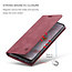 Hoesje geschikt voor Samsung Galaxy A33 5G - Wallet Book Case - Magneetsluiting - met RFID bescherming - Rood
