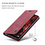 Hoesje geschikt voor Samsung Galaxy A13 5G - Wallet Book Case - Magneetsluiting - met RFID bescherming - Rood