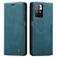 CaseMe CaseMe - Hoesje geschikt voor Xiaomi Redmi Note 11S - Wallet Book Case - Magneetsluiting - Blauw