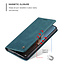CaseMe - Hoesje geschikt voor Huawei P50 - Wallet Book Case - Magneetsluiting - Blauw