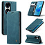 CaseMe - Hoesje geschikt voor Huawei P50 Pro - Wallet Book Case - Magneetsluiting - Blauw