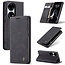 CaseMe - Hoesje geschikt voor Huawei P50 Pro - Wallet Book Case - Magneetsluiting - Zwart